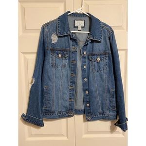 Forever21 denim jacket size L